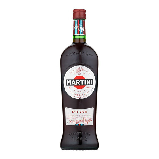 马天尼(Martini) 洋酒 意大利  红威末酒  甜型气泡果酒  1L 