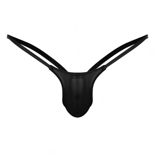Love Ruru multi-color men's thongs, sexy men's sexy pure underwear, transparent briefs, sexy young men blue XL