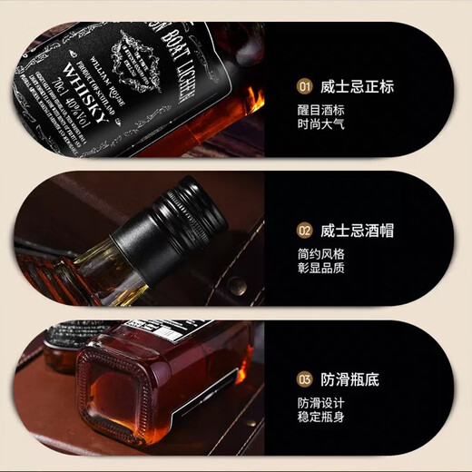 Huo Fan-Junni [Authentique anti-contrefaçon] Whisky importé britannique et cocktail à vin étranger mélange de base de vin coke coke baril sherry spirit 700ml * 6 bouteilles entières [bouteille nue