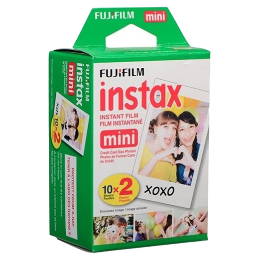 Fuji (FUJIFILM) instax mini12 instant camera, birthday gift, Chinese Valentine's Day gift, cute mini instant camera, MINI white border photo paper*20 sheets