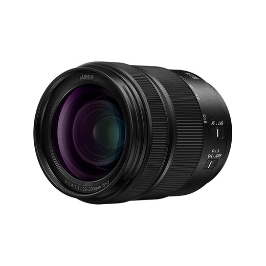 Panasonic 28-200mm F4-F7.1 full-frame mirrorless/mirror single camera telephoto zoom telephoto lens, one lens for the world
