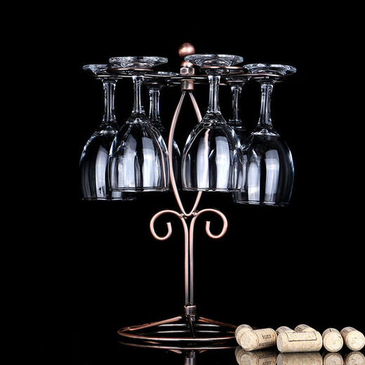 Louqu thickened glass red wine glass set household goblet wine glass decanter tall white wine glass hotel 120ml (12 pieces) about 2.2 taels