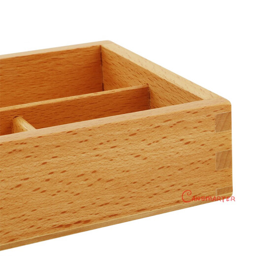 CANSMARTER Montessori Montessori Enseñanza SIDA Educación temprana Juguetes Entrenamiento de Movimiento Fino para 1-2 años Tarjetas de número de madera para niños 1-3000 Tarjetas de madera (pequeña)