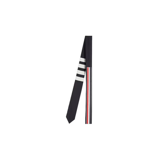 THOM BROWNE Tom Brown TB 4 plain stripes classic tie men's style [holiday gift] gift for Chinese Valentine's Day dark blue 415