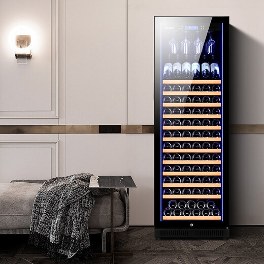 FUKE FK-188W1 intelligent constant temperature wine cabinet energy-saving frequency conversion home living room wine cabinet display cabinet fully equipped