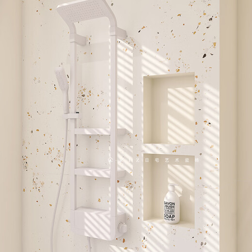 Xmsj плитка для ванной комнаты на пол Terrazzo Antiplip Plip Plip Cream Cream French Play Plain Free Particles-K12108 Главная картина 600x1200