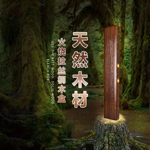 Mondoba Brushed Paulownia Float Box Large Capacity Wooden Multi-Function Box 45/55/65 Float Storage Box Fishing Gear 50cm Brushed Paulownia Float Box No Bag