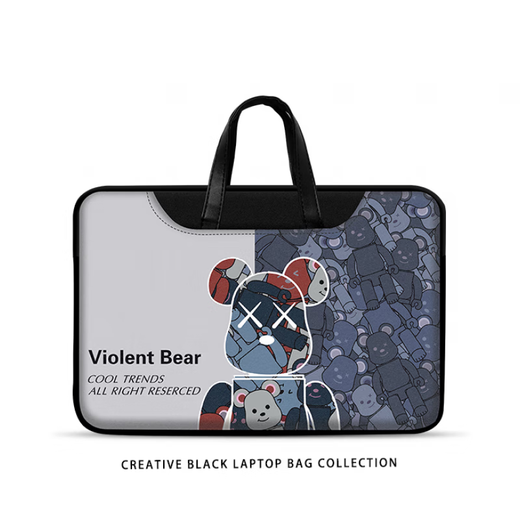 Dimeng Lenovo xioxin Pro16 Computer Bag 14 Bistent Bear Bear Black Bag Сумка портативного официального документа Стиль Стиль Женского Мальчика Y-4881-DOUBLED MODEL + Power Pack [ + косое 16 дюймов