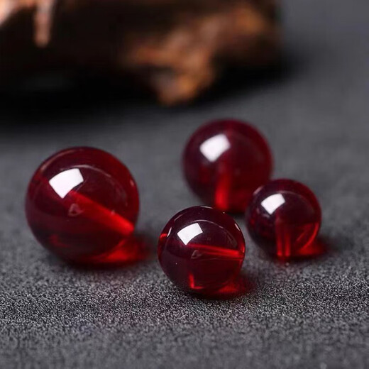 TOONTEEN Burmese amber blood amber single bead with Baltic Sea single beeswax bracelet separated by beads to play with Vajra play with water purification 5A grade blood cypress 14mm single bead