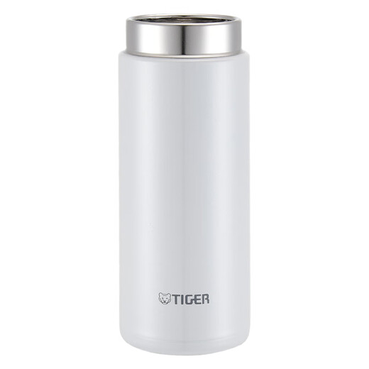 虎牌（TIGER）保温保冷杯轻量便携学生七夕礼物水杯子MMZ-A35C-WW 雪花白350ml