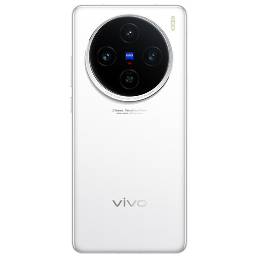 VivoX100s brand new unopened and unactivated + nationwide warranty blue crystal Dimensity 9300+ Zeiss telephoto 7.8mm ultra-thin straight screen camera AI phone X100s-Bai Yueguang 16GB+512GB