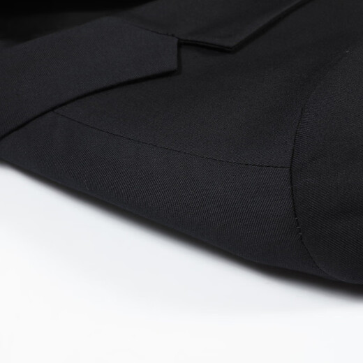 Romon (Romon) Anzug Herrengeschäft formeller Anzug Single Slim Anzug Jacke Bester Groomsman Hochzeitskleid Schwarz 4xl