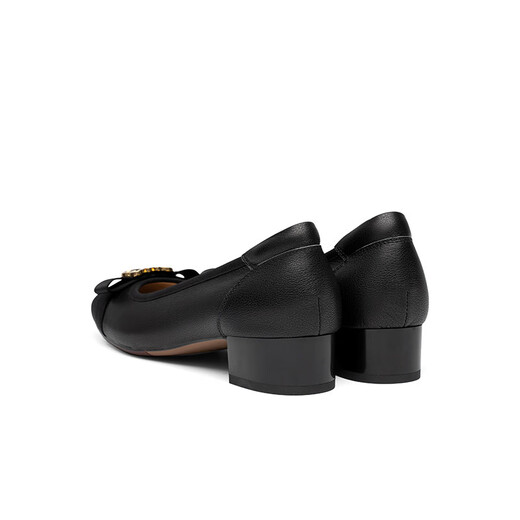 Red Dragonfly Women's Singles Shoes New Small Small Fabor Light Bozo Color Bundle Tacón grueso para mujer Zapatos de perros Camas de mujer WGB12056 Negro 40