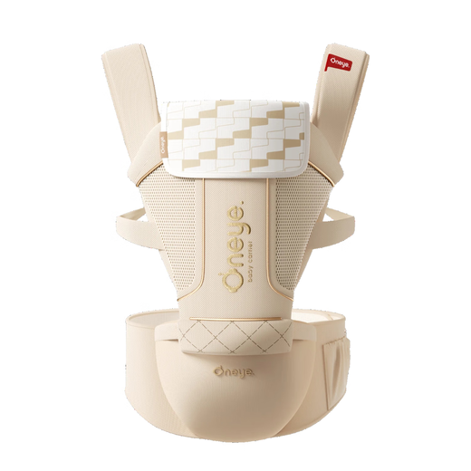 Maruya Yungan Waist Stool Baby Holding Baby Carrier Multifunctional Breathable Baby Holding Artifact for All Seasons Champagne Gold