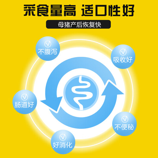 East China Zhengda 8% lactating sow premix increases milk production, prompts estrus, inconvenience, constipation, and quick postpartum recovery. 10 for 1 (11 bags sent)