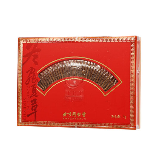 Tongrentang (TRT) Beijing Tongrentang Cordyceps gift box-457g Cordyceps gift high-end tonic