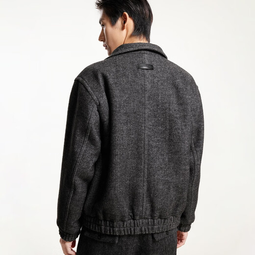 Jack Jones (Jack/Jones) Mode Wolljacke mit losen Standkragen Wollmantel Herren 224427023