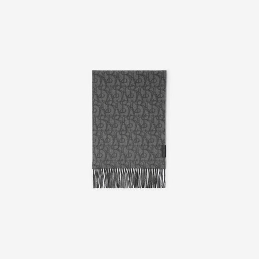 BURBERRY gift scarf for men and women B-shaped charm pattern cashmere scarf gray