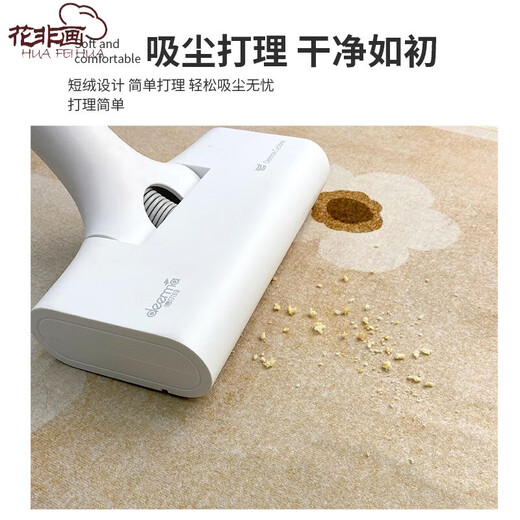 Huafei Hua Carpet Living Room 2023 New Style Home Wash-Free Large Area Room Full Bedroom Bedside Rug Nuanjia-14 Super Soft Crystal Velvet 180x250cm