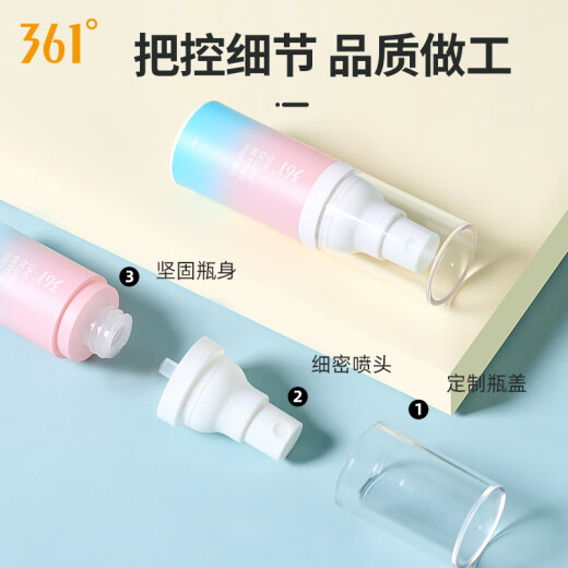 361°泳镜防雾剂游泳眼镜防起雾喷雾剂防水高清近视镜片防雾喷剂 粉蓝渐变6630