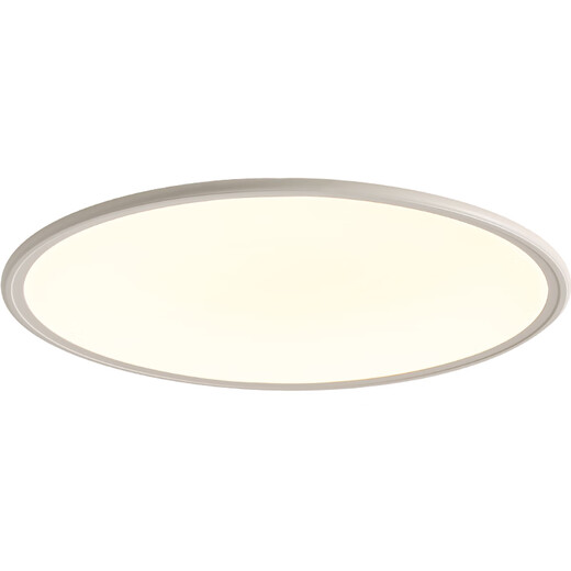 Yilin Round Living Room Ceiling Lamp Bedroom Lamp Simple Modern Nordic Minimalist Atmosphere Home Study Room LED Lamp White-Eye Protection Anti-Blue Light Ra>97_40CM Three