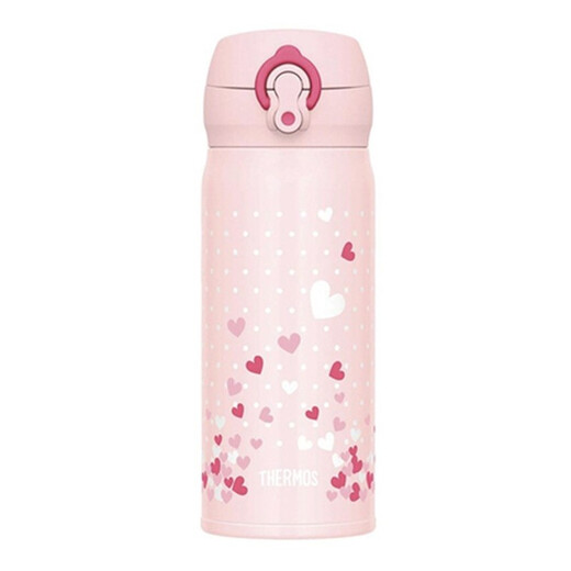 THERMOS thermos cup 400ml imported stainless steel thermal insulation cup children's water cup JNL-403 love powder