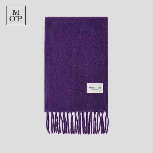 
Marc O'Polo/MOP [Same Model in Shopping Mall] New Winter Blended Heat Scarf Women Bright Purple 679