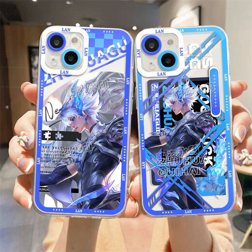 荣耀（HONOR）王者荣耀澜FMVP逐花归海手机壳适配vivos18y100红米note13苹果14p 天使眼透明-V9197 苹果拍此项-型号发给客服备注