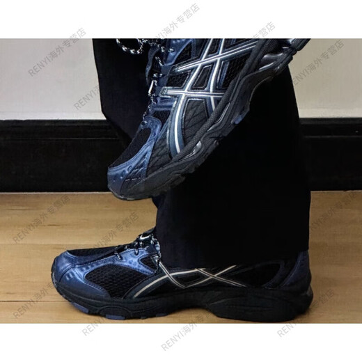 亚瑟士（asics）GEL-NIMBUS.新款复古潮流男鞋秋冬休闲跑步鞋女官方旗舰正品 1203A543-400【青黑色】现货 36