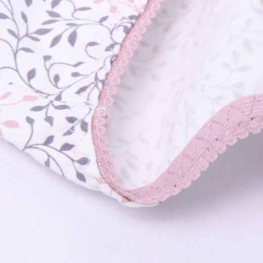 
Die Anfen 4-pair underwear, cotton sweet lady, high waist belly-closing lace shorts, women's 13118 13118 Pure powder + floral + print + print XL (2 feet 2-2 feet 4)