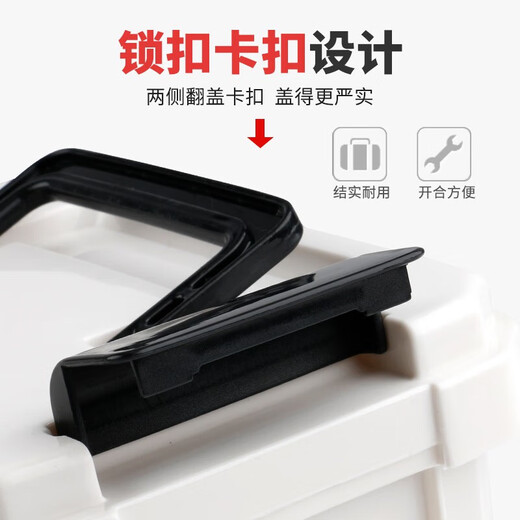 Zailou fishing gear accessories storage box portable tool box parts storage box fishing line eight-shaped ring double-layer small size