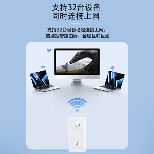 Chaokuo Zhilian Portable WiFi Removable Power Bank 2-in-1 Wireless Wi-Fi Card-free Portable Unlimited Data 2024 5Ghz Computer Mobile Phone 10,000 mAh No need to pre-store. Exclusive high-traffic package wifi6 + power bank 2-in-1 10,000 mAh