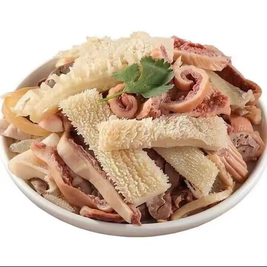 Pure beef offal, no cutting, proportioned beef tripe, beef loose tripe, large intestine, small intestine, beef heart, commercial scalper offal, no liver, no lung, no cowhide, net weight 2Jin Jin equals 0.5kg, feed package