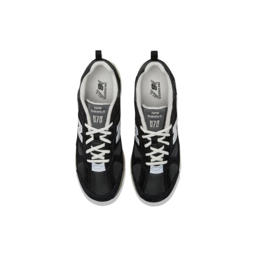 New Balance878 cómodo y sin deslizamiento bajo hombres y mujeres negros D Ancho 42.5