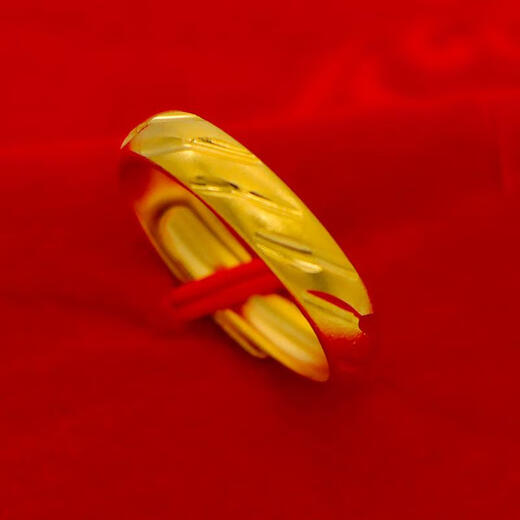 Vietnamese sand gold ancient ring for men and women genuine 999 pure gold plated 18K simulated fake gold wedding ring jewelry ancient ring