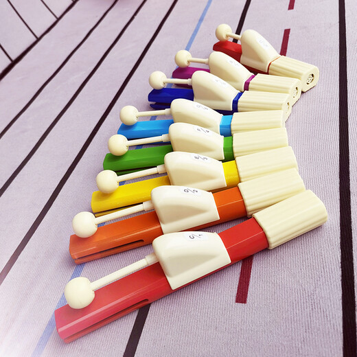 Orff 8音甩琴 2021年新款八音甩钟 儿童打击乐器HB8-17