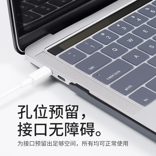 Diyi Workshop Apple laptop shell Macbook Air13 computer shell protective case pro16 shell M2 protective case Pro13 inch 15 accessories m4 quicksand gray [with keyboard film + dust plug] Old Air13 (A1369/1466)