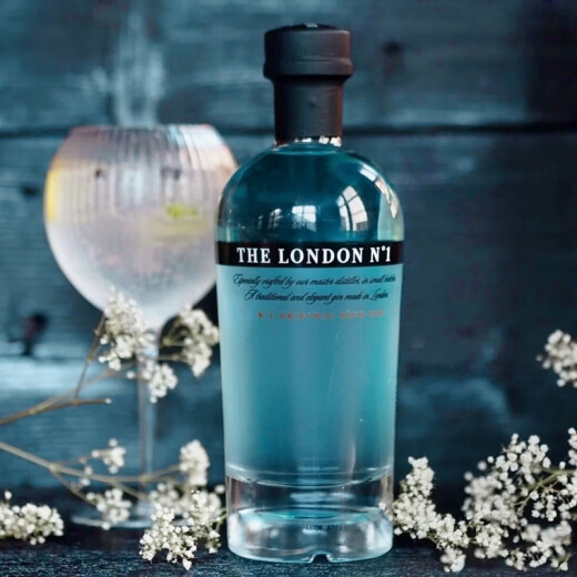 伦敦一号TheLondonN.1【英国国家馆】金酒杜松子酒高品质蓝色蒸馏酒 700mL 1瓶