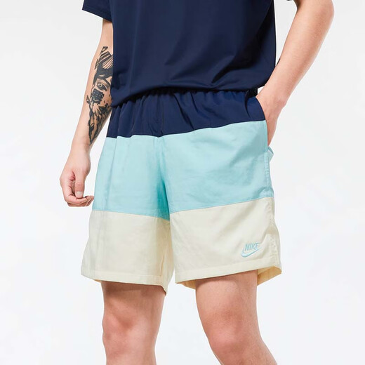 Nike (Nike) Shorts Herrenhosen 25 Sommer-Style Running Fitness Sportshosen Schnelltrocknen atmungsaktive Casualhosen Ice Seide Fünf-Punkte-Hosen DV9858-010/Schwarz/Show Fotos, um 5 m (170/76A) zurückzukehren