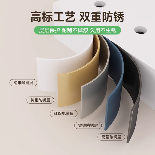 L AMAVO gas water heater shield can open the door without punching natural gas pipeline hole plate storage rack to hide the ugly decorative cover white can open the door customized special shot