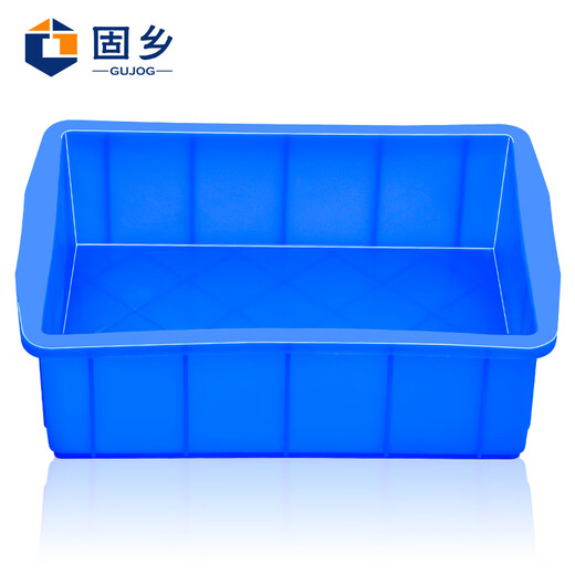 Guxiang plastic box rectangular small square box material box component box screw storage box tool box parts box thickened X3# blue 255*170*75mm