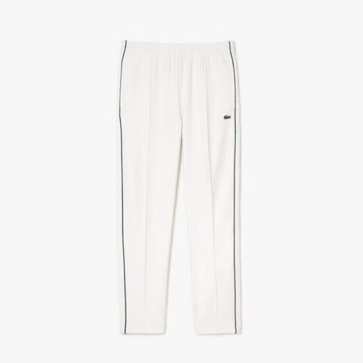 Crocodile (LACOSTE) exquisite and comfortable piqué cotton men's versatile French Paris color-blocked pants men's sweatpants and sweatpants XH1412 Blue S - 3