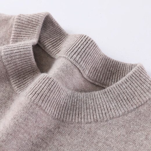 Antonio 100% sheep wool round neck soft, waxy, comfortable, skin-friendly and thickened new men's pullover warm wool sweater
