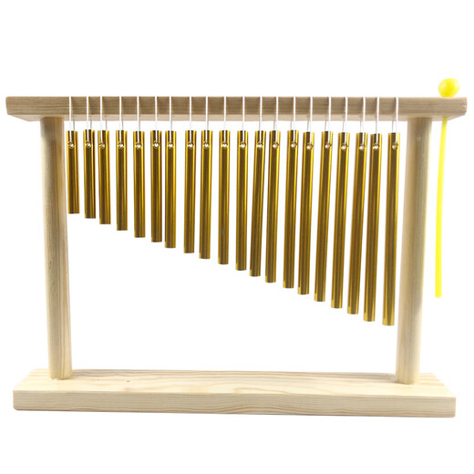 Beijing Music Wind Chime Instrument Instrument Bonerario 20 Tono de viento Tono Tonelón Percusión Instrumento Internet Celebración de la oreja CHIME Silver