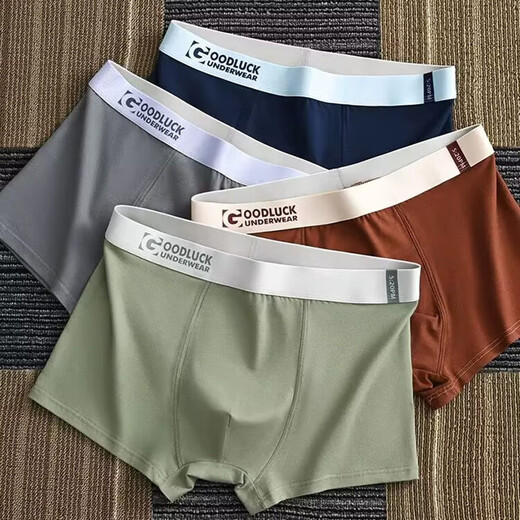 Cotton Thirteen Men's Underwear Pure Cotton Flat-corner Ginseng Wolfberry Maintenance Antibacterial Crotch Breathable Teenage Boys Boxer Shorts 4