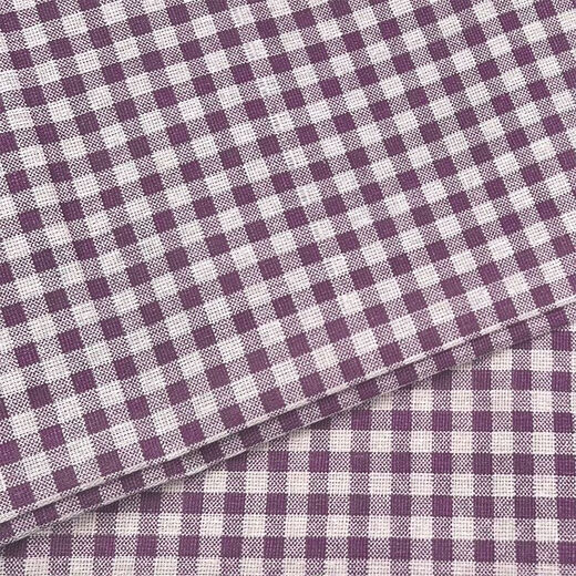 Jiazhilu tablecloth cotton and linen small fresh rectangular tablecloth coffee tablecloth tablecloth ins style deskcloth student dormitory purple plaid 100*150cm