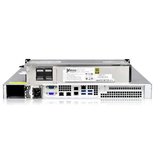 GOOXI Guoxin RMC1104 small 1U rack-mounted storage ERP server workstation office host Xeon E-2336|6 core 12 threads free upgrade 2T hard drive 16G pure ECC memory + 1T hard drive