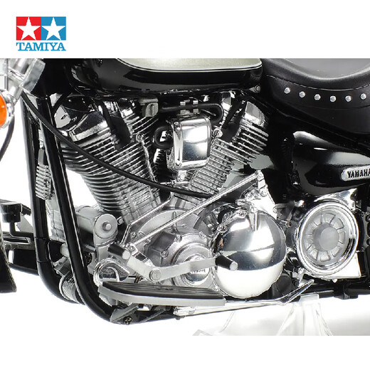 田宫（TAMIYA）雅马哈 XV1600摩托车拼装模型1/12 14135 生日礼物送男友