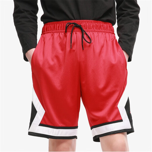耐克（NIKE） 新款男中长短裤Jordan篮球训练针织速干休闲五分裤BQ8393-010 CV6023-687 M