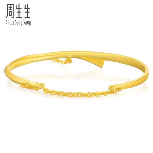 Zhou Shengsheng Gold Bracelet Gold Ribbon Small Gold Bead Bracelet Wedding and Wedding Gold Bracelet 15912K Priced 05 circles - 12.99 grams (including labor cost 280 yuan)